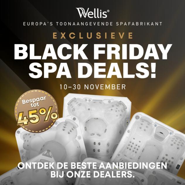2511 WELLIS EXCLUSIVE BLACK FRIDAY HOT TUB DEALS 2025 01 NL c 1080 x 1080